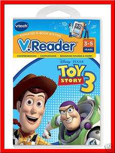 vtech v.READER Animated E Book Disney Pixar TOY STORY 3 *NEW*  