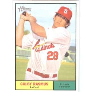  2010 Topps Heritage #91 Colby Rasmus   St. Louis Cardinals 