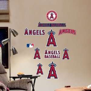   LA Angels Fathead Wall Graphic Team Logo Assortment