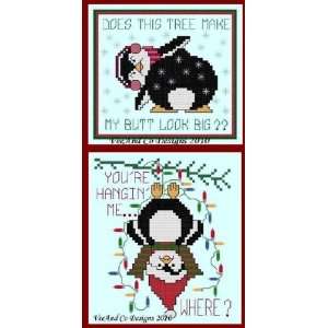    Penguin Ornaments   Cross Stitch Pattern Arts, Crafts & Sewing