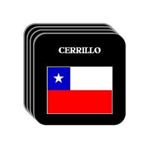  Chile   CERRILLO Set of 4 Mini Mousepad Coasters 