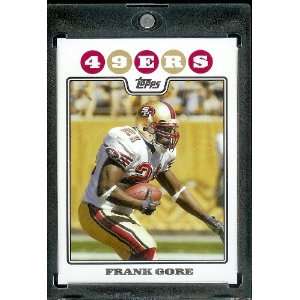 2008 Topps # 85 Frank Gore   San Francisco 49ers   NFL Trading Cards 