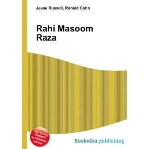  Rahi Masoom Raza Ronald Cohn Jesse Russell Books