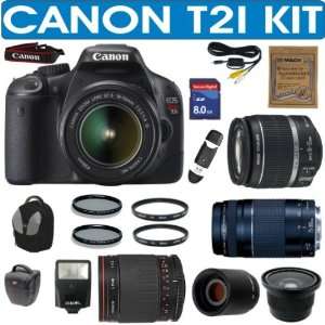  BRAND NEW CANON REBEL T2I (IMPORT) + CANON 18 55mm IS LENS 