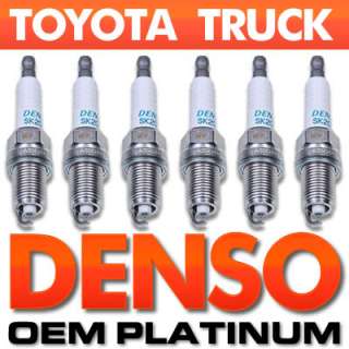 Denso OEM UPGRADE Platinum Spark Plugs Toyota V6/3.4L Truck 