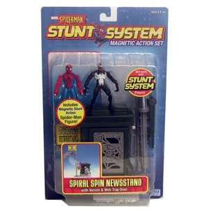  SPIDER MAN SPIRAL SPIN NEWSSTAND Toys & Games