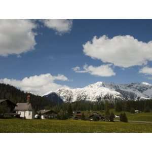 Charming Towns and Chalets Dot the Landscape Near Davos Photographic 