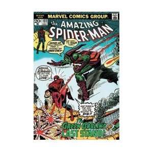  Movies Posters Marvel Retro   Spiderman Vs Green Goblin 