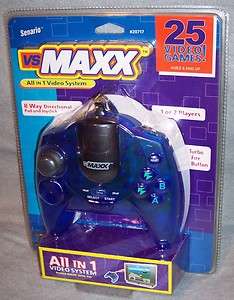   vsMAXX 25 in 1 Video Game System Plug & Play TV Games Handheld Console
