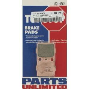  TufStop Sintered Metal Brake Pads 01624562 Sports 