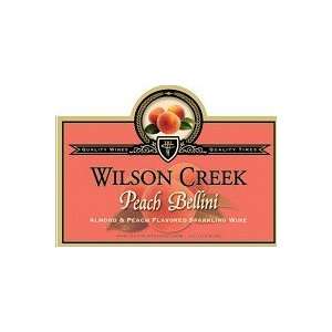 Wilson Creek Peach Bellini 750ML Grocery & Gourmet Food
