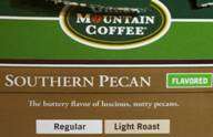   luscious nutty pecans green mountain coffee southern pecan light roast