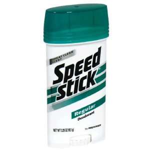 Speed Stick Deodorant, Regular Scent for Men, 3.25 oz  