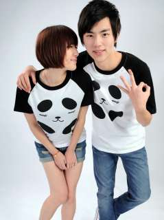 South Korea womens and mens short sleeve Lovers T  Shirt D9039 16 19 