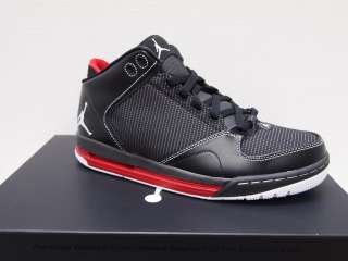 Mens Jordan As You Go Basketball Shoes Black/White Varsity Red  