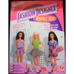   Barbie Fashion Designer Refill Kit   Software for Girls Toys & Games