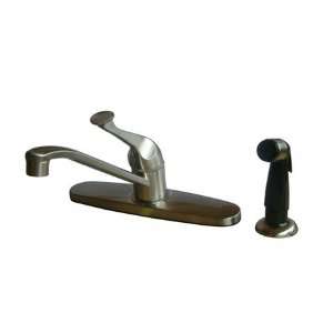 Kingston Brass KB572SN Chatham Single Lever Handle 8 Kitchen Faucet 