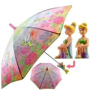  Disney Princess Tinkerbell Child Umbrella 3D Handle 