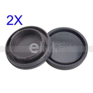 Rear Lens Cover+ Body Cap for Sony NEX 3 NEX5 NEW  