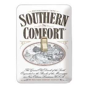 Southern Comfort Metal Switch Plate Cover
