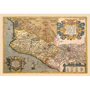 Exclusive By Buyenlarge Map of South Western America and Mexico 28x42 