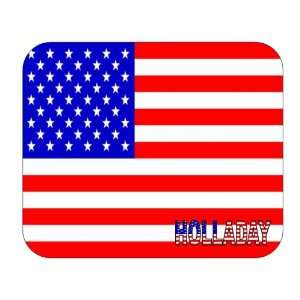  US Flag   Holladay, Utah (UT) Mouse Pad 
