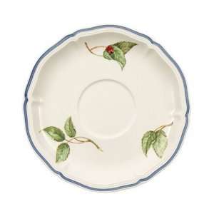   & Boch Cottage Breakfast/Soup Saucers, Set of 6