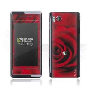  Design Skins for Sony Ericsson Aino   Red Rose Design 