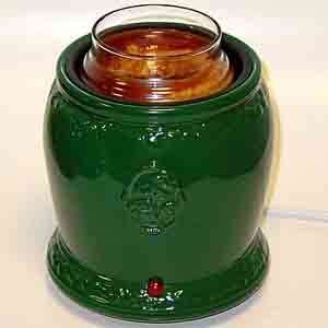  Levine Gifts Large Dark Green Candle Melter
