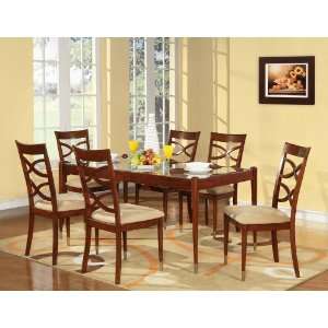  Steve Silver Furniture RL600T Rowland Dining Table in 