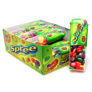 Wonka Mini Chewy Spree Dispenser, 1.73 Ounce Units (Pack of 12)