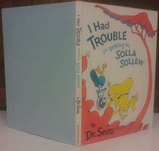 HAD TROUBLE IN GETTING TO SOLLA SOLLEW 1/1/1 SEUSS NF  