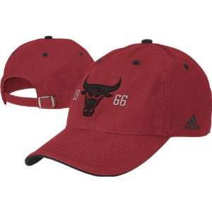 Chicago Bulls  Fashion Washed Team Color  Slouch Adjustable Hat 
