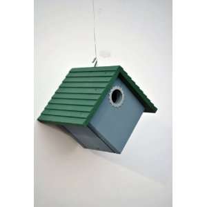  Wren, Chickadee and Finch Bird House, Juniper Blue Patio 