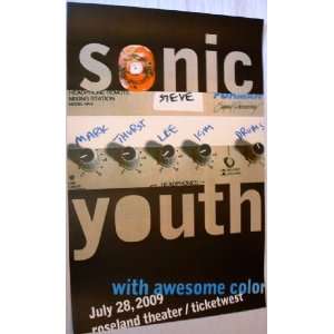  Sonic Youth Poster   Concert Nurse
