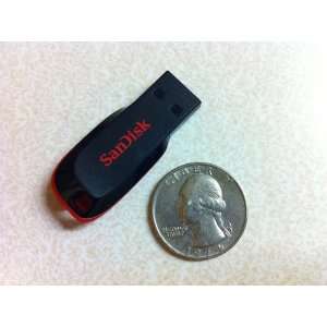  SanDisk Cruzer Blade USB flash drive 4GB SDCZ50 004G 