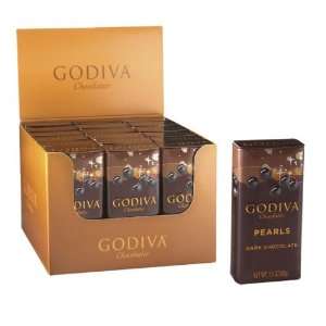 Godiva Pearls   Dark Chocolate (Pack of 18)  Grocery 