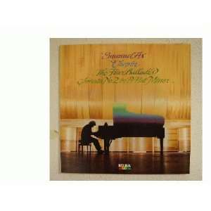    Emanuel Ax Poster Chopin The Four Ballades 