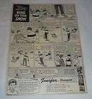 1967 THE SNURFER early snowboard ad ~ KING OF THE SNOW