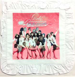 SNSD Girls Generation Cushion Pillow Cover Handkerchief  