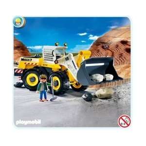   Playmobil Heavy Duty Front Loader Construction Vehicle Toys & Games