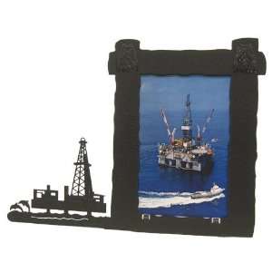  OFFSHORE Oil Rig 4X6 Vertical Picture Frame