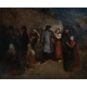  Hand Made Oil Reproduction   Ary Scheffer   32 x 26 inches 