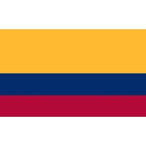   Columbian Flag Sewn Stripes SolarMax Nylon US Made 