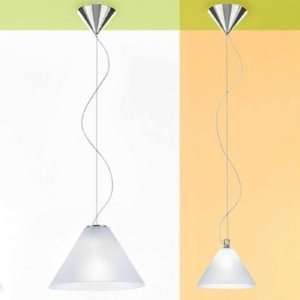  Solaris S 18. Ribbed Pendant Fixture By Leucos