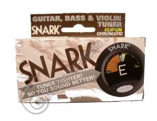 SNARK® Clip On CHROMATIC TUNER Guitar Bass Violin Ukulele Banjo SN 5 