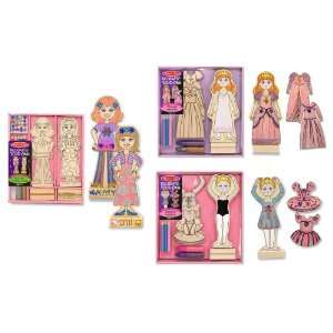  Decorate Your Own Fashions and Wooden Fashion Dolls Baby