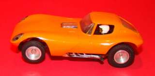   Slot Cars 1960s 1/32 Scale Strombecker Orange Cheetah Slot Car  