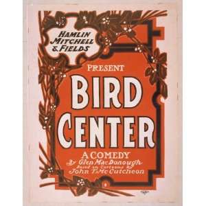   center a comedy by Glen MacDonough ; based on cartoons by John T