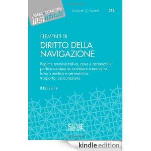 Elementi di diritto della navigazione (Il timone) (Italian Edition 
